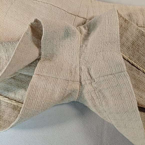 Leon Max Cream Beige Shorts Summer Textured Women's 2 Limited Edition - Picture 10 of 14